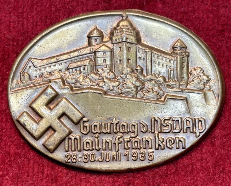 3rd reich NSDAP Gautag Mainfranken 1935