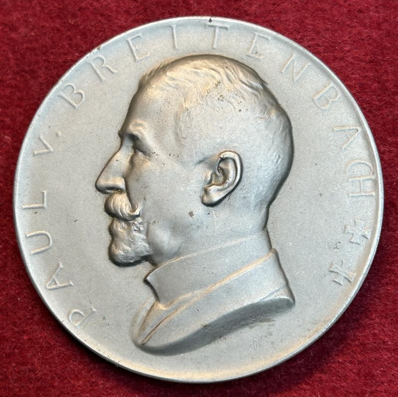 Kaiserreich Paul von Breitenbach Medaille - Eisenbahn Töchterhort