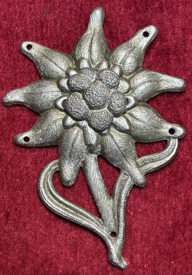 3rd Reich Gebirgsjäger Edelweiss fur die Bergmütze