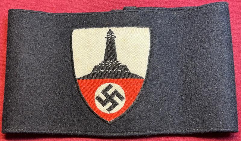 3rd Reich NS Kyffhäuserbund Armbinde 1. modell