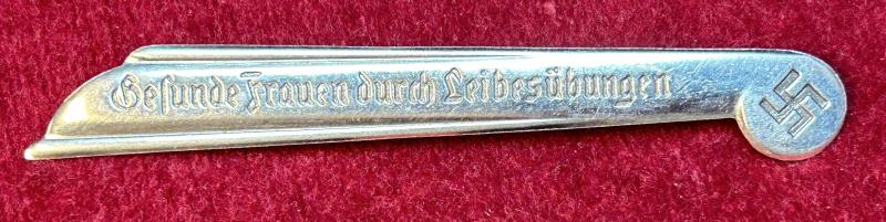 3rd Reich BDM Gesunde Frauen durch Leibesübungen