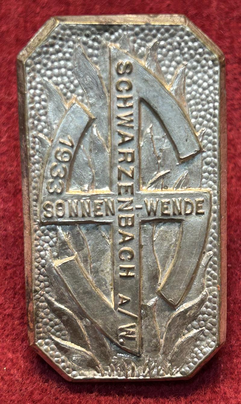 3rd Reich Sonnenwende Schwarzenbach am Wald 1933