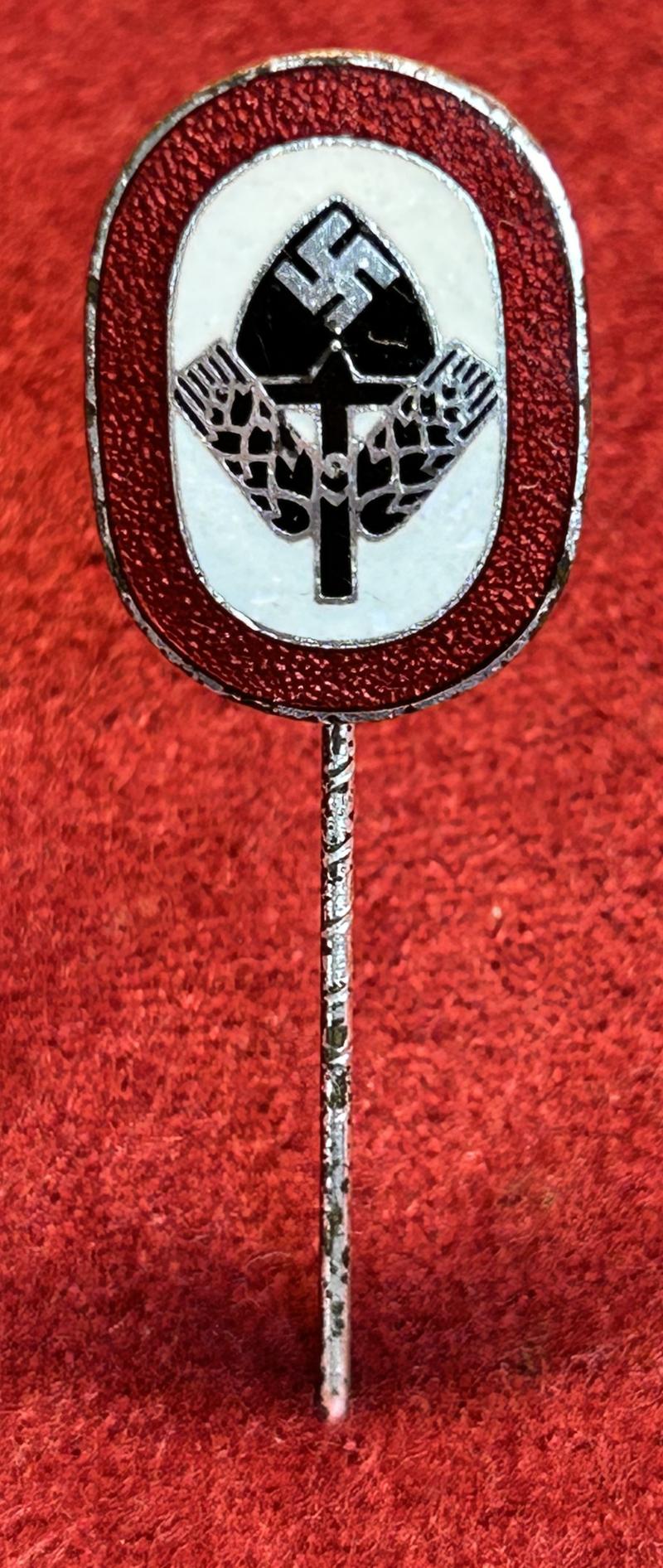 3rd Reich Reichsarbeitsdienst der Männer Erinnerungsnadel