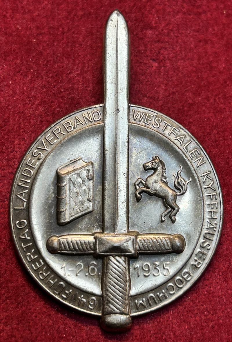 3rd Reich DRKB Landesverband Westfalen 1935