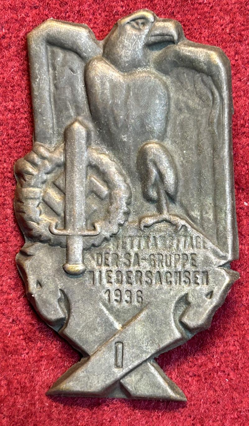 3rd Reich Wettkampftage der SA-Gruppe Niedersachsen 1936