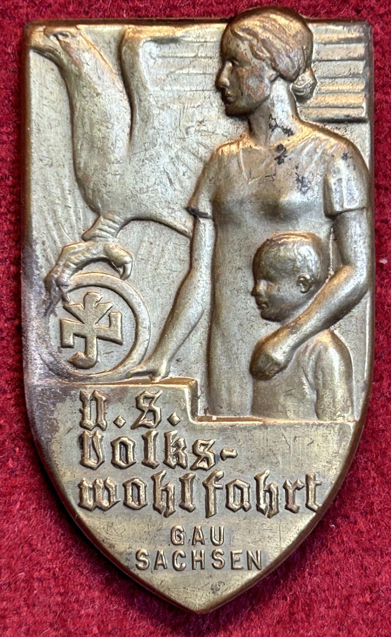 3rd Reich NS Volkswohlfahrt Gau Sachsen