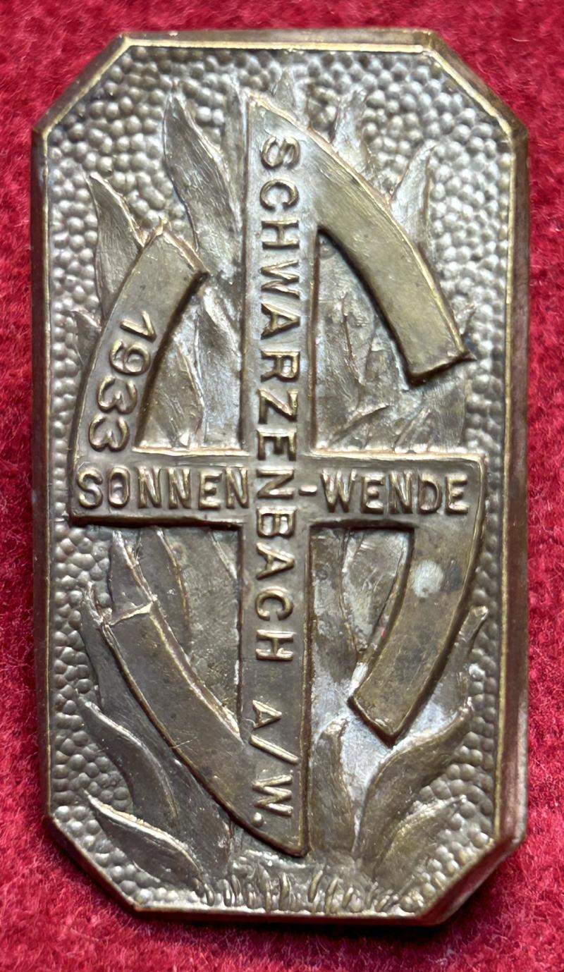 3rd Reich Sonnenwende Schwarzenbach am Wald 1933