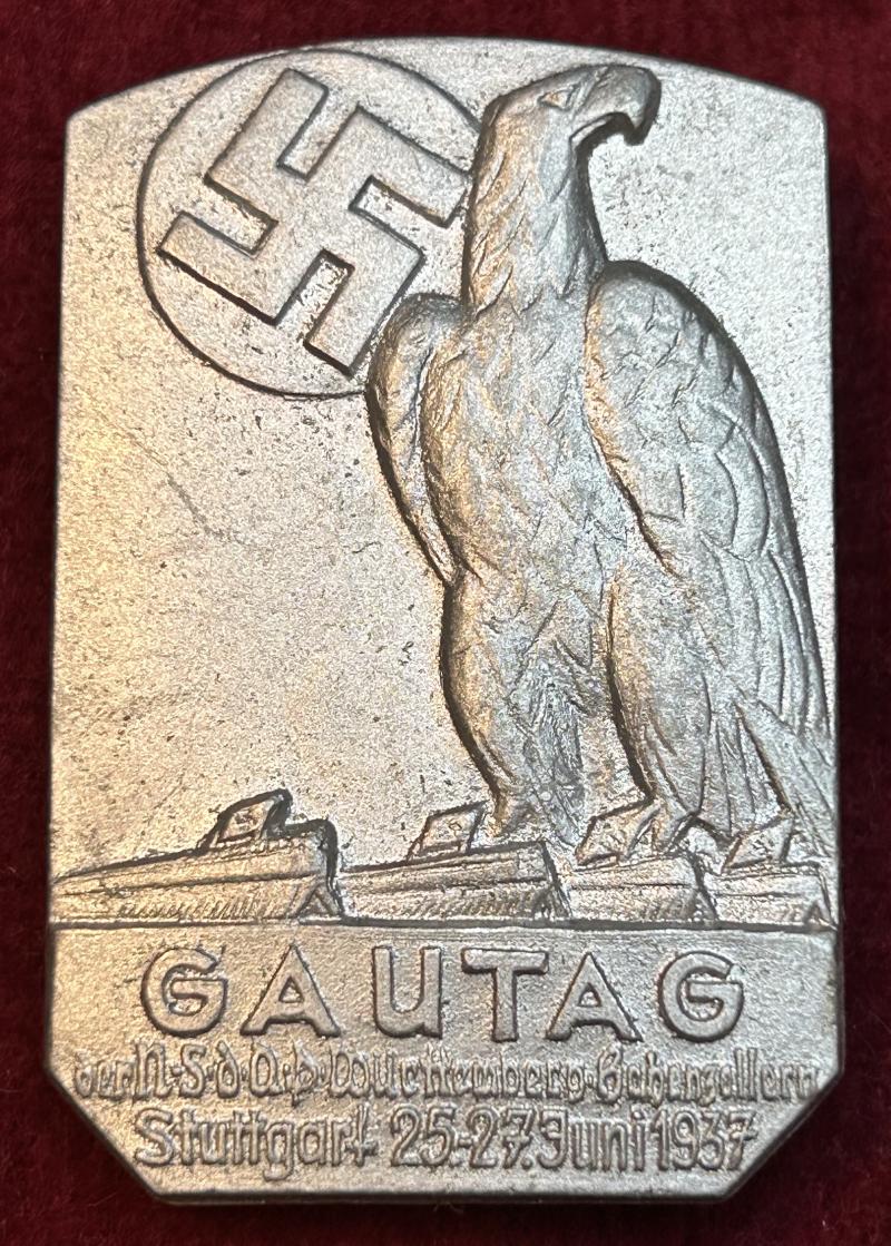 3rd Reich Gautag der NSDAP Gautag Württemberg-Hohenzollern 1937