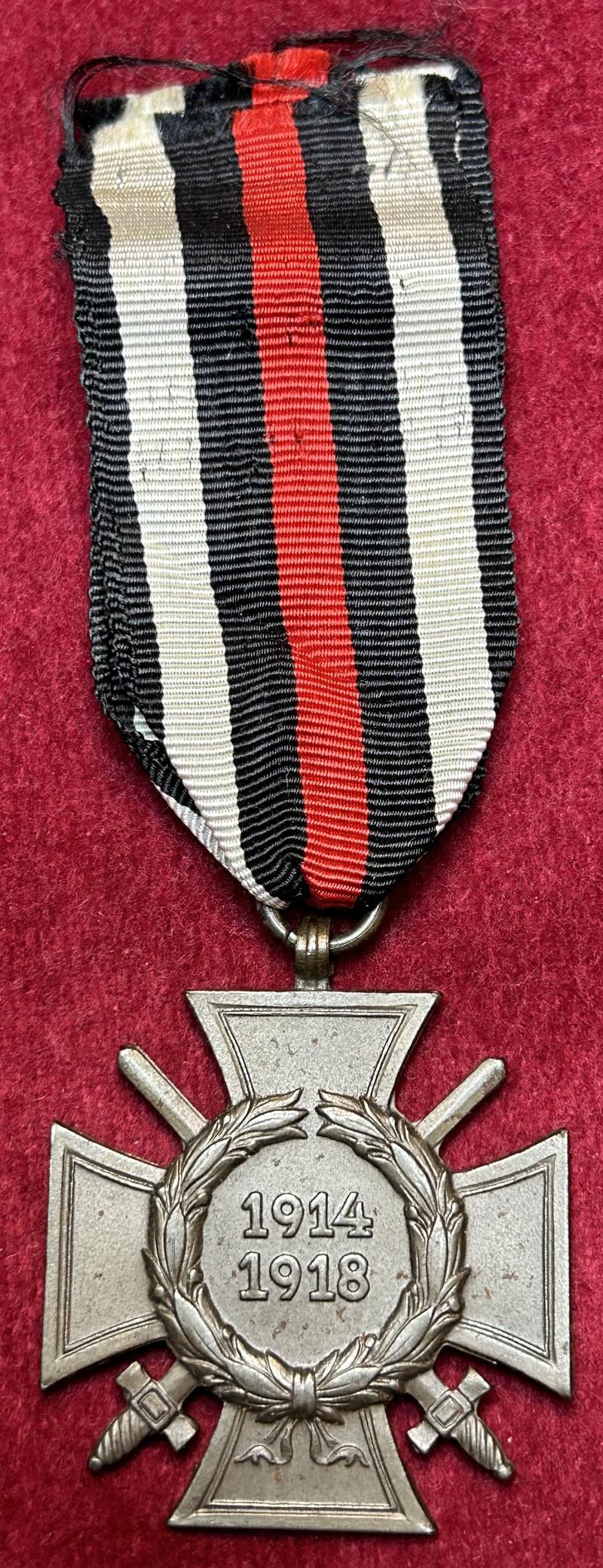 3rd Reich Frontkämpferkreuz (G12)