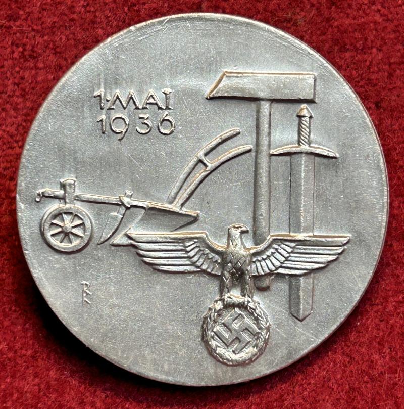 3rd Reich DAF Tag der Arbeit 1936 abzeichen