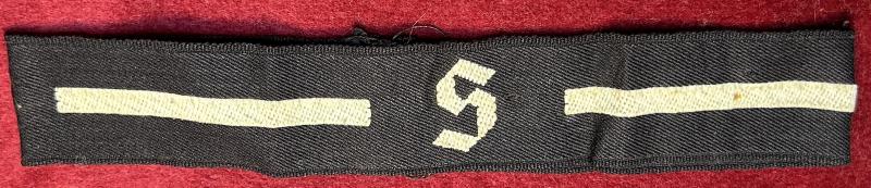 3rd Reich RAD Ärmelband Ärmelband “S” (Saar) für Mannschaften