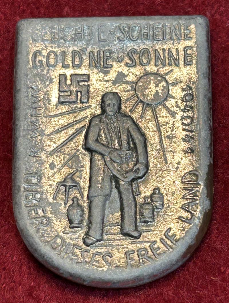 3rd Reich WhW leuchte scheine gold'ne sonne über dieses freie Land