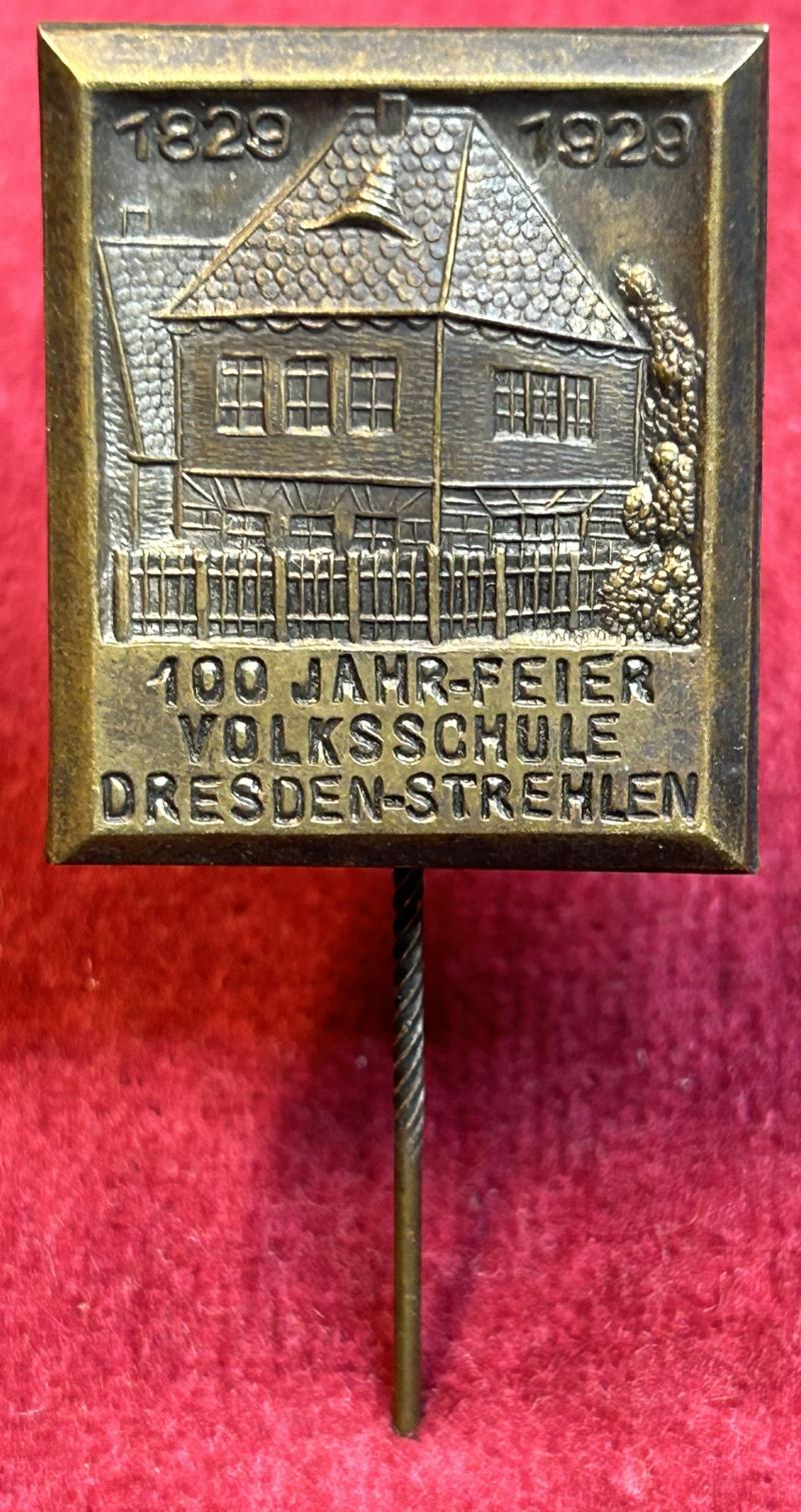 Deutsche Reich 100 jahr-Feier Volksschule Dresden-Strehlen