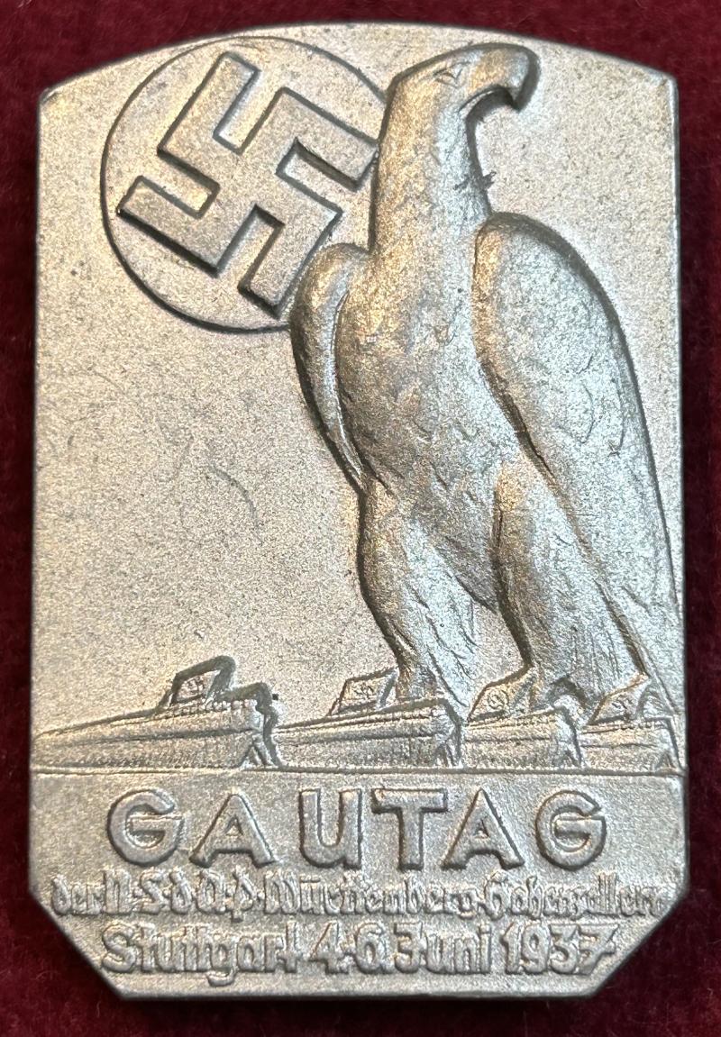 3rd Reich Gautag der NSDAP Gautag Württemberg-Hohenzollern 1937