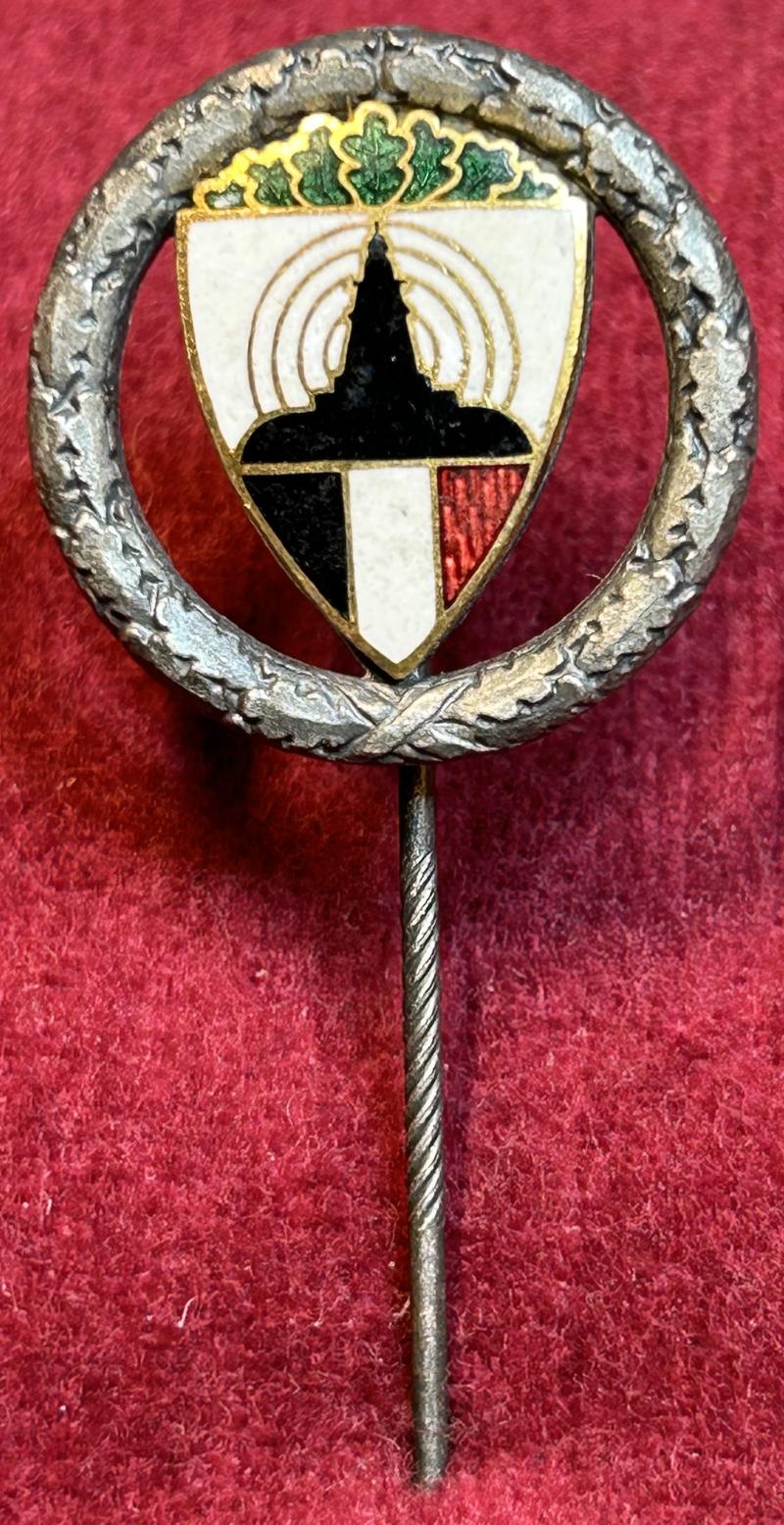 3rd Reich DRK Schiessauszeichnung in Silber 1.Form