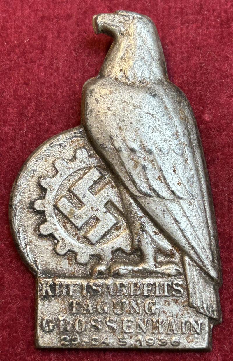 3rd Reich DAF kreisarbeits Tagung Grossenhain 1936