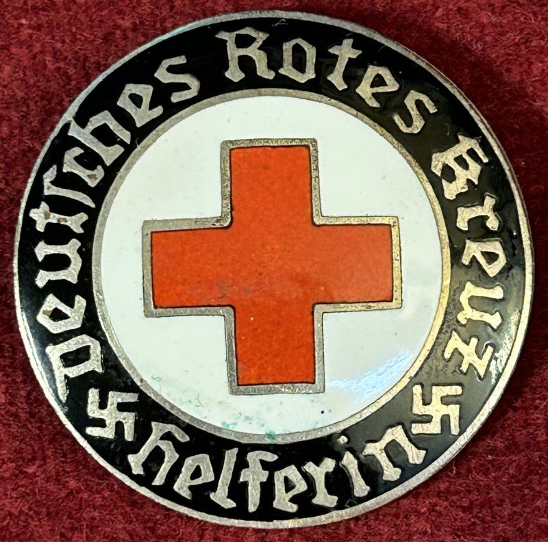 3rd Reich Deutsches Rotes Kreuz Helferin abzeichen