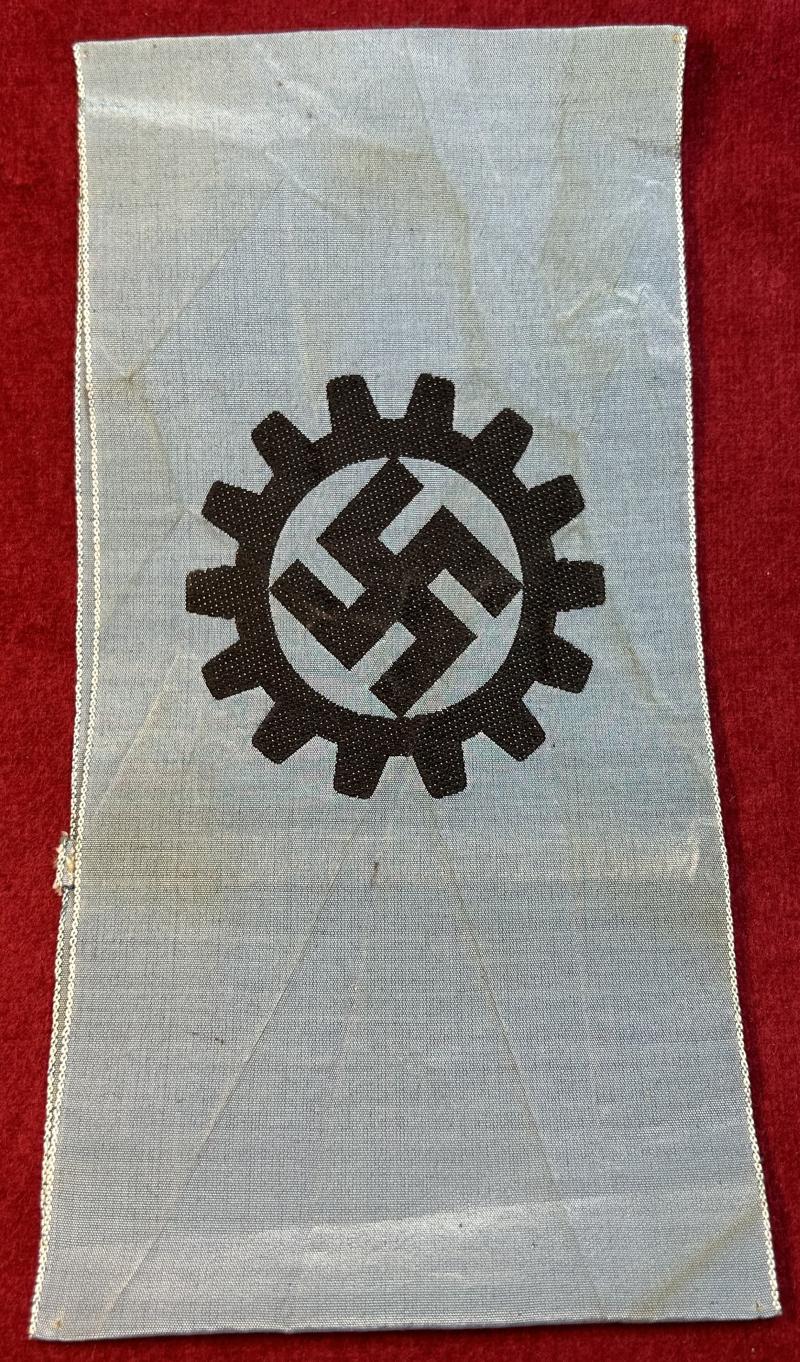 3rd Reich Deutsche Arbeitsfront Armbinde