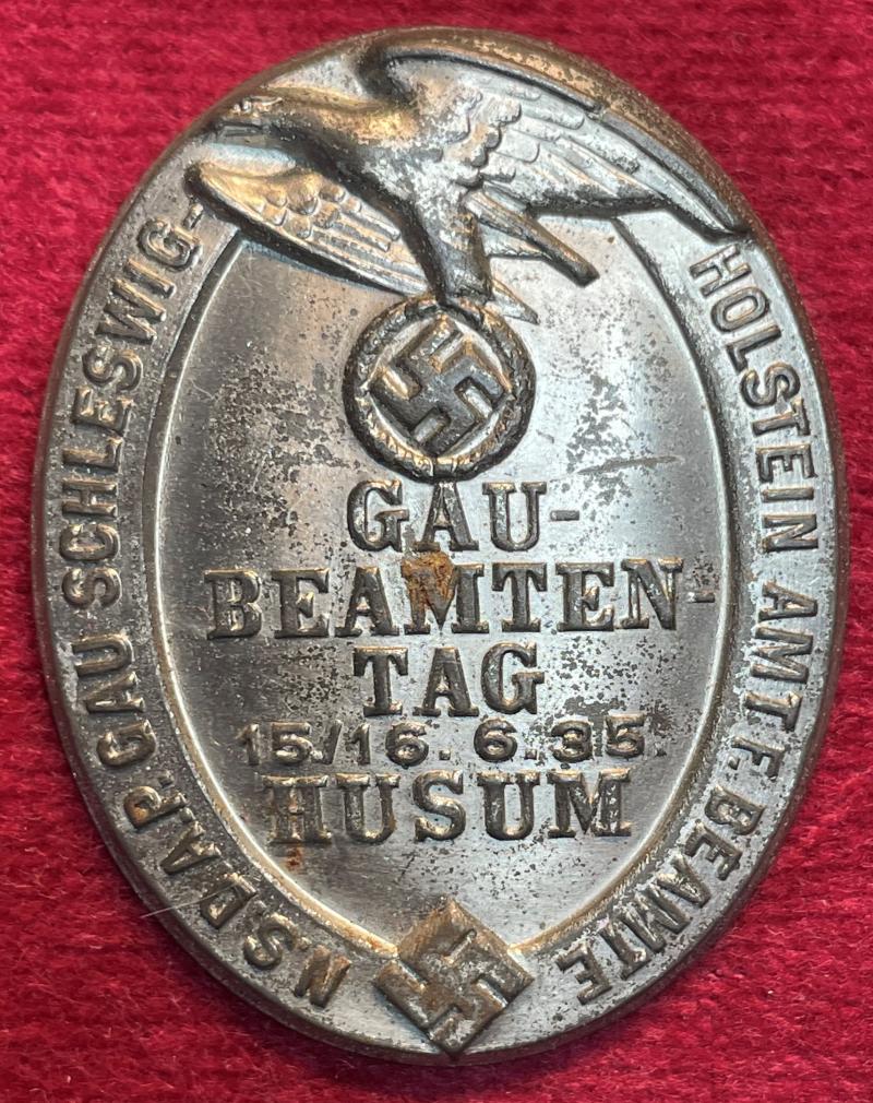 3rd Reich Gau Beamtentag Husum 1936