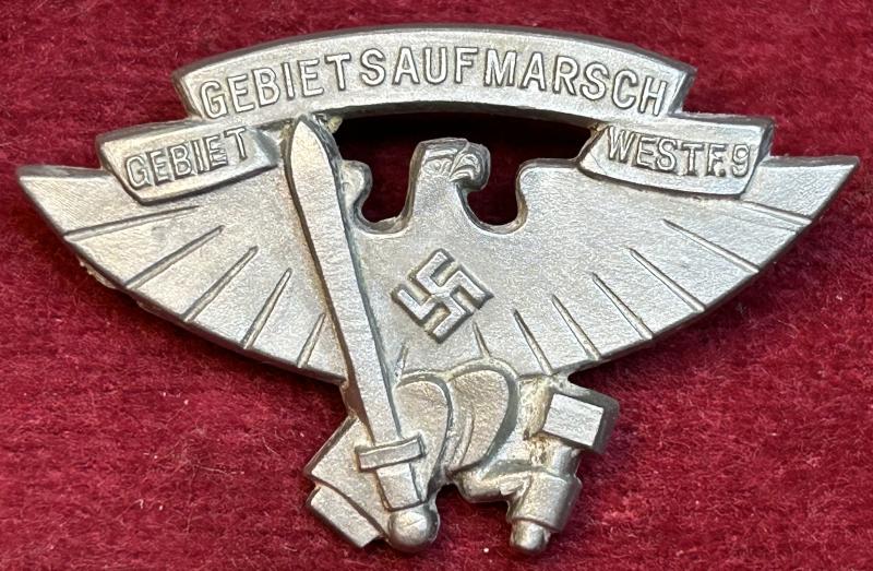 3rd Reich HJ Gebietsautmarsch Gebiet Westfalen 9