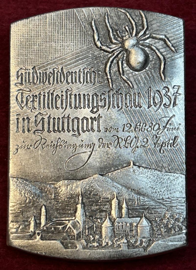 3rd Reich Südwestdeutsche TextilLeistungsschau 1937 in Stuttgart