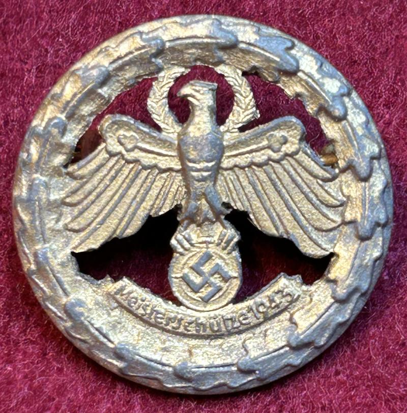 3rd Reich Standschützenverband Tirol-Vorarlberg Meisterschütze 1943