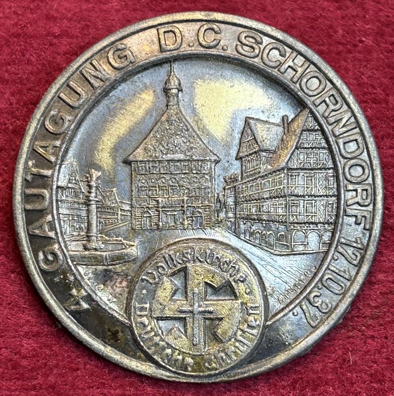 3rd Reich 4. Gautagung Deutsche Christen Schorndorf 1937