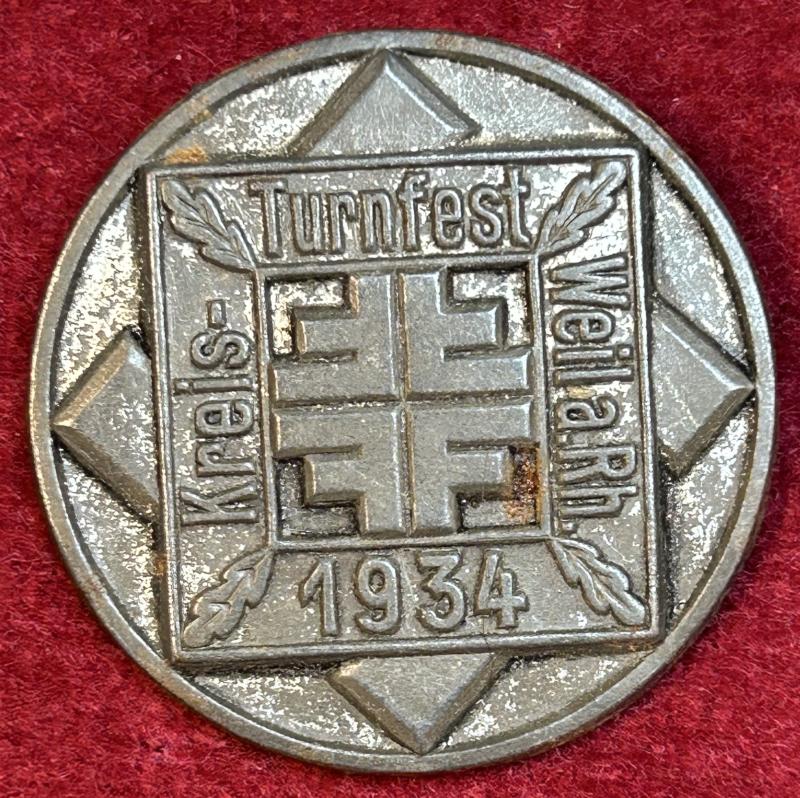 3rd Reich Kreisturnfest Weil am Rhein 1934