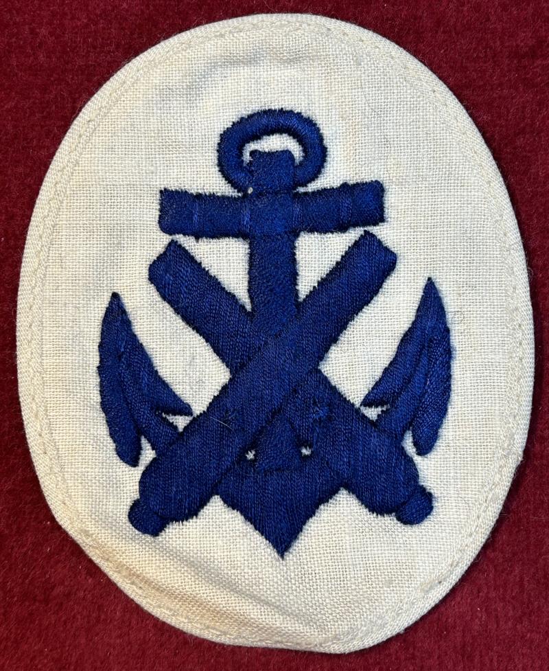 3rd Reich Kriegsmarine Ärmelabzeichen für Feuerwerksmaat