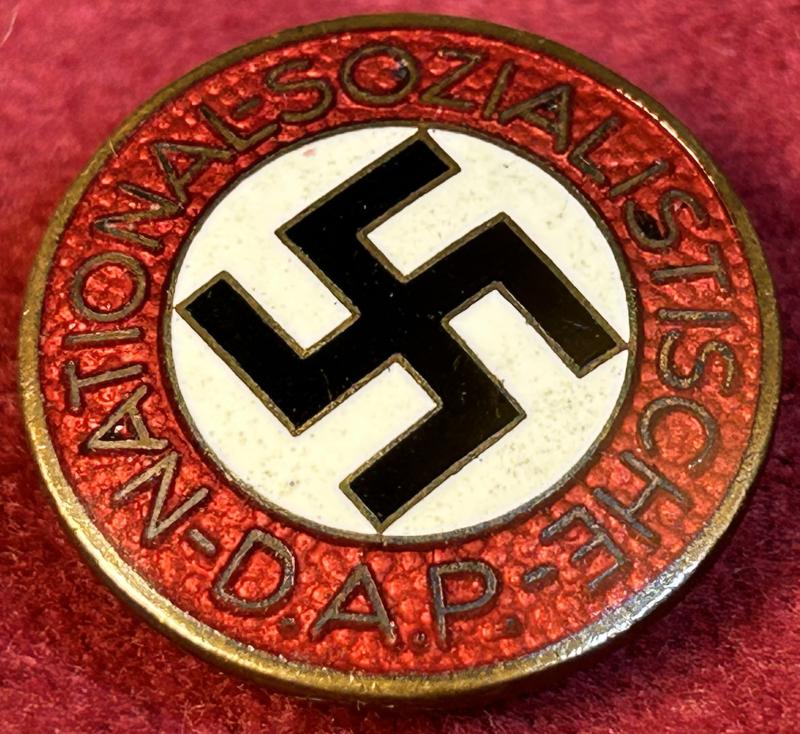 3rd Reich NSDAP Knopfloch Parteiabzeichen RZM M1/164