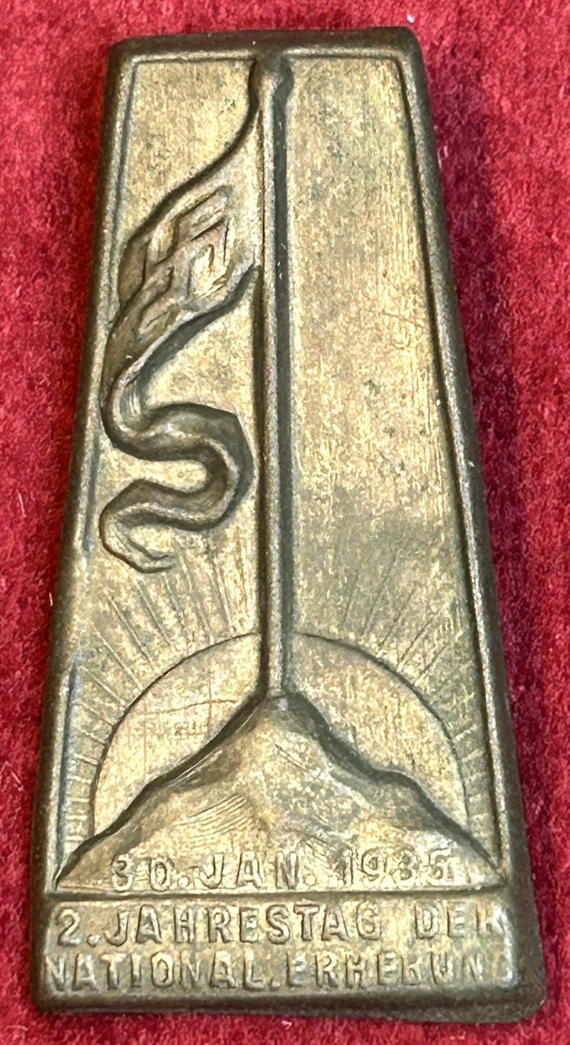 3rd Reich NSDAP 2. Jahrestag der Nationale erhebung 30. jan. 1935