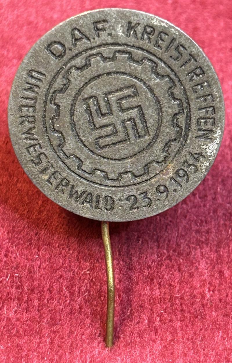 3rd Reich DAF Kreistreffen Unterwesterwald 1934