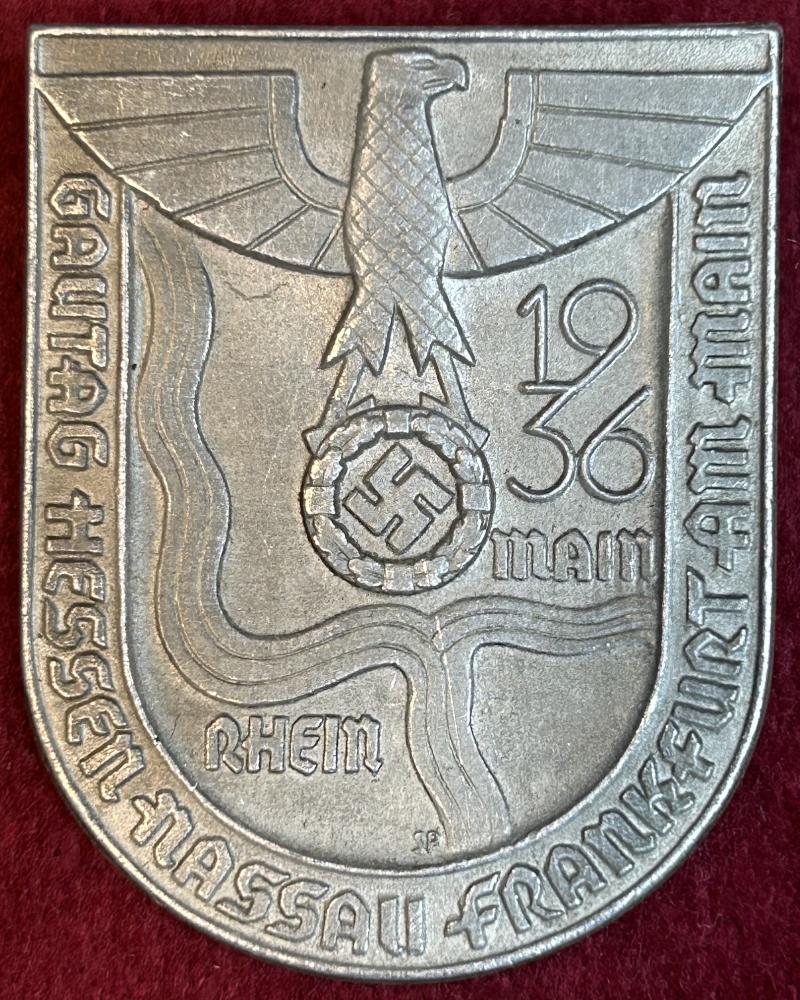 3rd Reich Gautag Hessen-Nassau - Frankfurt am Main 1936