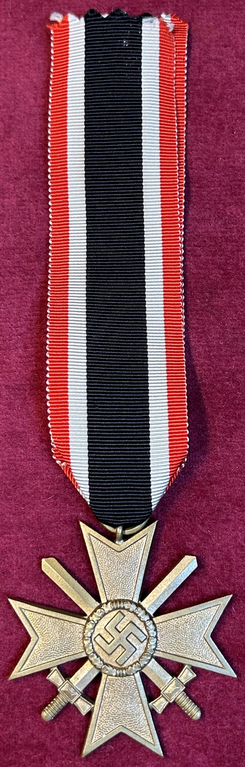 3rd Reich Kriegsverdienstkreuz mit Schwertern 2. Klasse, 1939