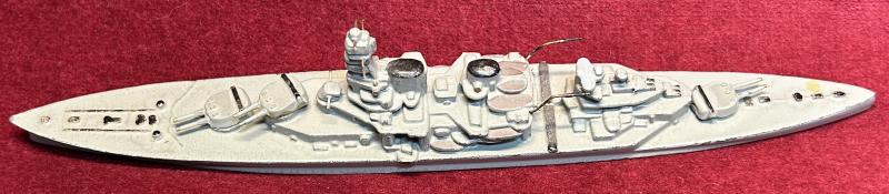 UK Model ship HMS Repulse (made 1949-1950)