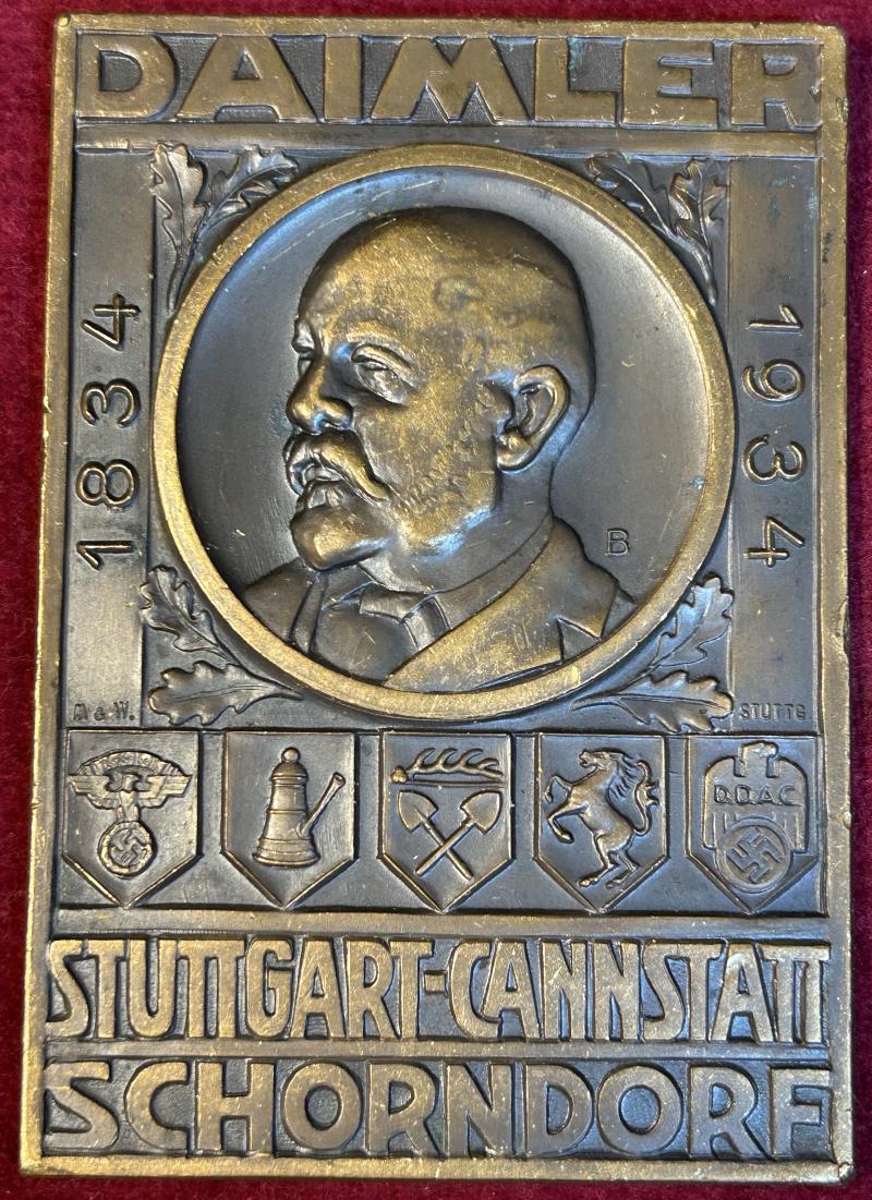 3rd Reich 100. Jahr feier Gottlieb Daimler NSKK/DDAC