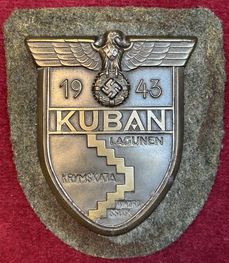 3rd Reich Kubanschild (Karl Wurster)