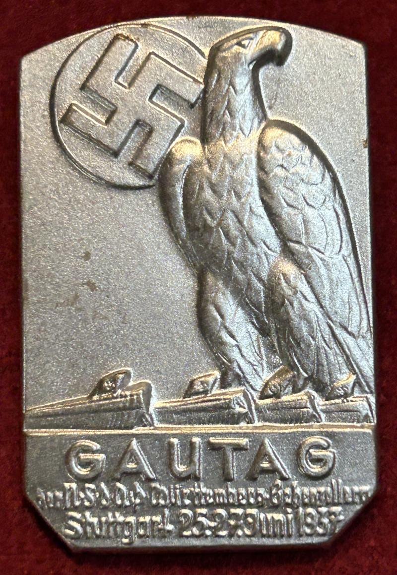 3rd Reich Gautag der NSDAP Gautag Württemberg-Hohenzollern 1937