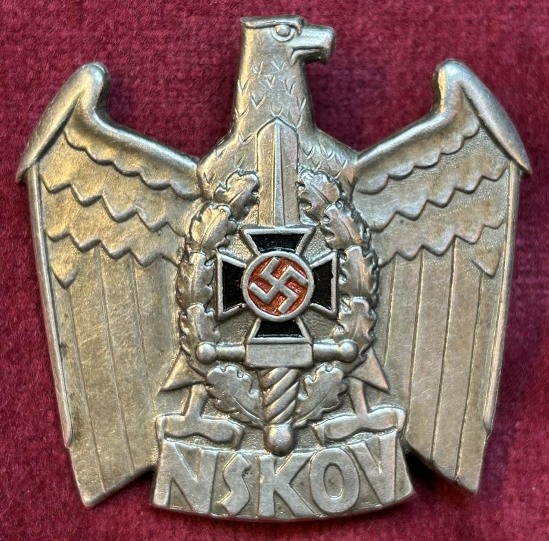 3rd Reich NSKOV Mützenabzeichen