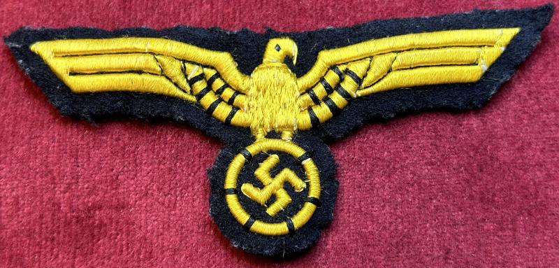 3rd Reich Kriegsmarine Brustadler für Mannschaften Küstenartillerie