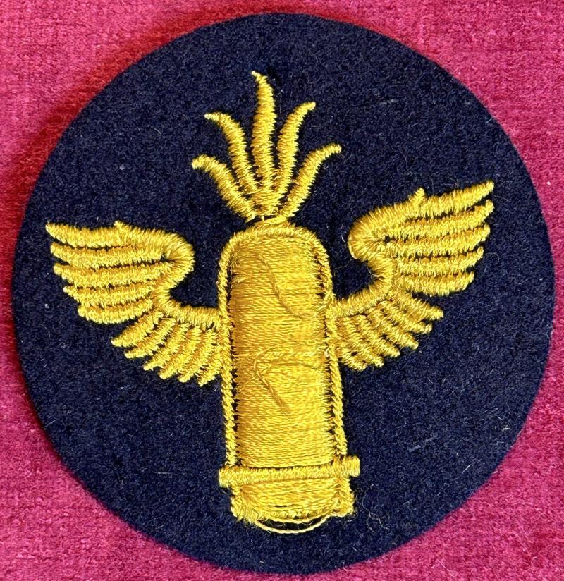 3rd Reich Kriegsmarine Ärmelabzeichen für Mannschaft Marineartillerie