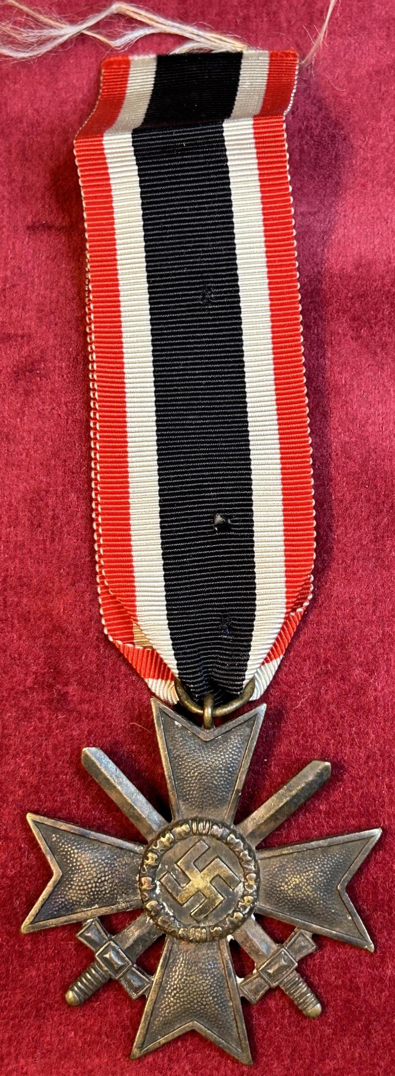 3rd Reich Kriegsverdienstkreuz mit Schwertern 2. Klasse, 1939
