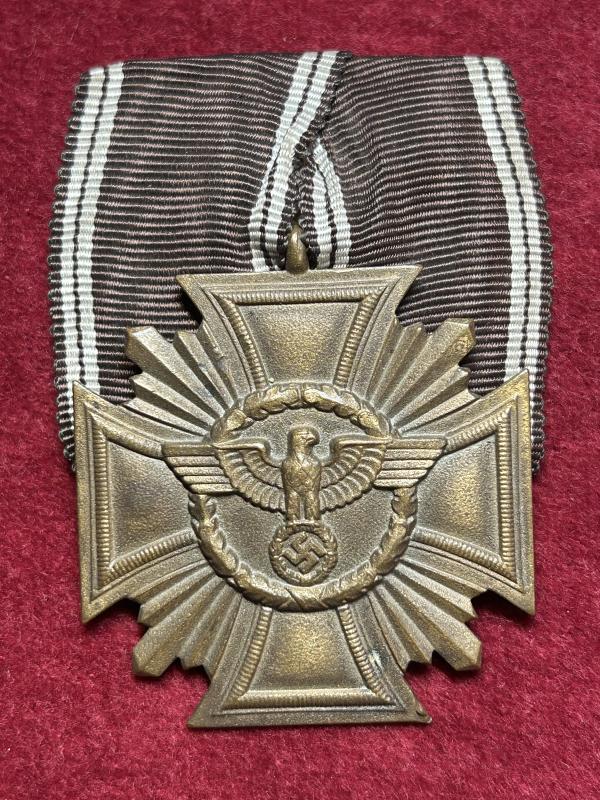 3rd Reich Einzelspange Dienstauszeichnung der NSDAP 1.Stufe Bronze