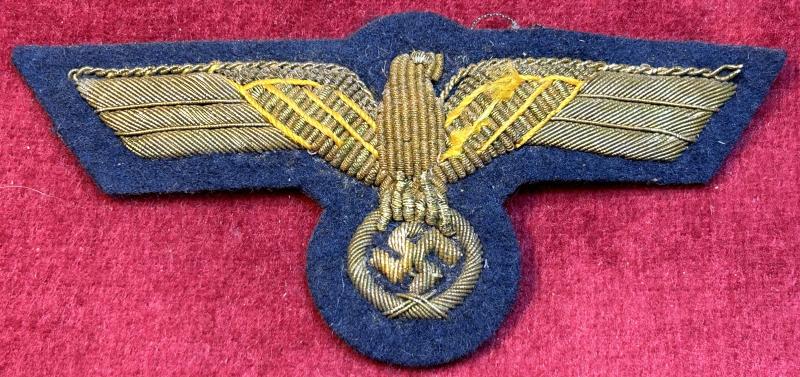 3rd Reich Kriegsmarine Brustadler für Offiziere