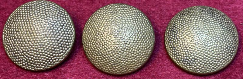 3rd Reich NSDAP/ SA Gekörnte Knöpfen 3 Stück 25 mm (Assmann)