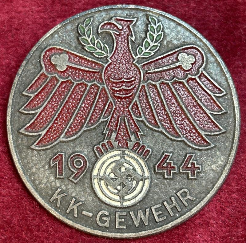 3rd Reich Standschützenverband Tirol-Vorarlberg Gauleistungsabzeichen in Silber 1944 