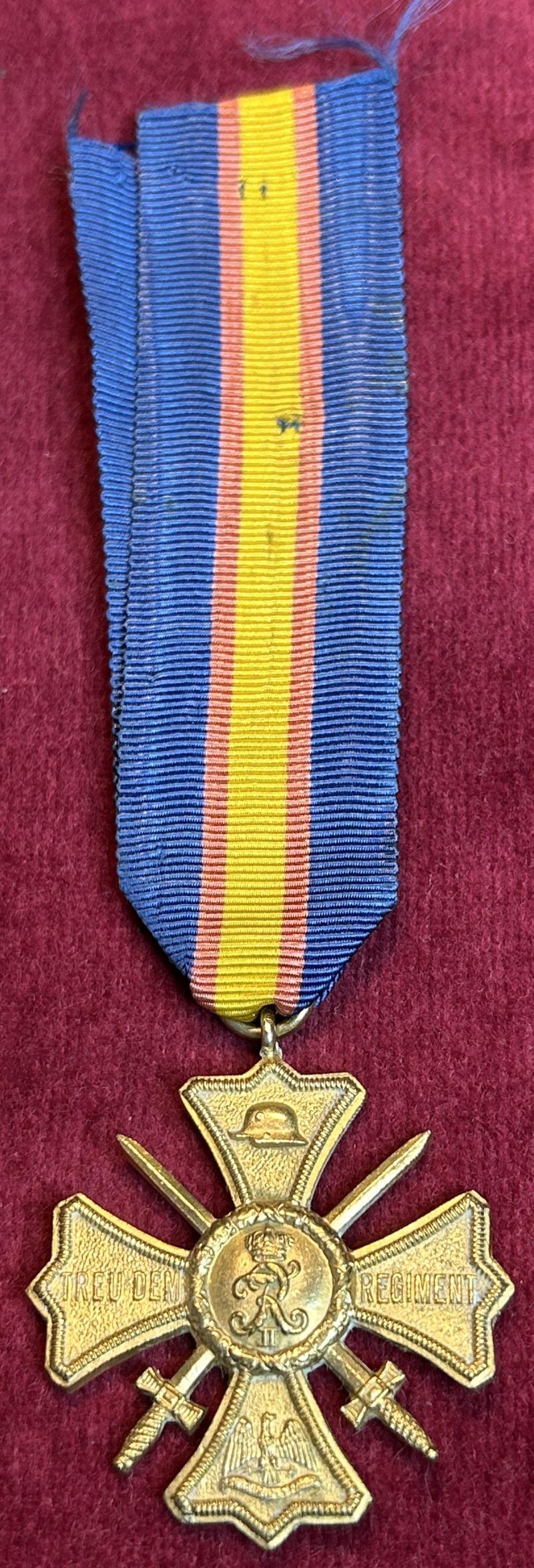 Deutsche Reich Erinnerungskreuz Treu dem Regiment