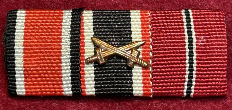 3rd Reich Feldspange 3 medaillen
